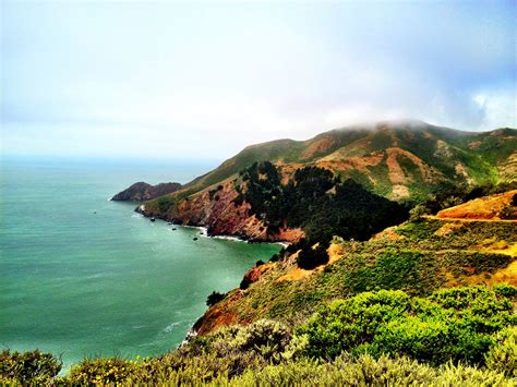 View From The Marin Headlands North Of San Francisco Ca June 2012
