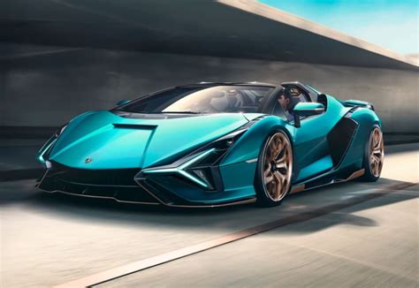 Lamborghini Debuts A New Roadster Version Of Its Sián Hypercar Acquire