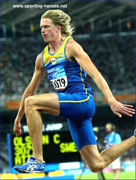 Christian Olsson 2004 Olympics Triple Jump Gold Medal Sweden