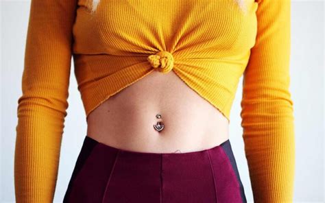 Belly Button Piercings Types Painful Cost Healing Time And More