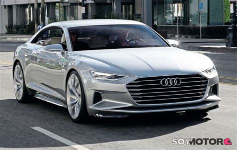 Audi seems set to follow in the footsteps of tesla and offer its new a9 as a luxurious electric model only. Audi A9 e-tron: anti-Tesla Model S en camino | SoyMotor.com