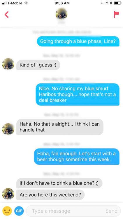 The Secret To Starting A Conversation On Tinder Screenshots — Zirby