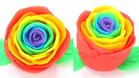 How To Make Rainbow Rose 무지개 장미 만들기 Rainbow Roses Rainbow Treats