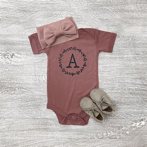 Personalized Onesie For Baby Baby Girl Onsies New Baby Products