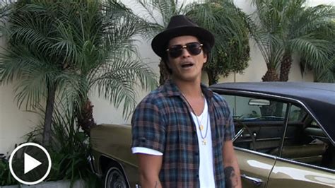 Bruno Mars I Gotta Have Wet Wipes On The Road