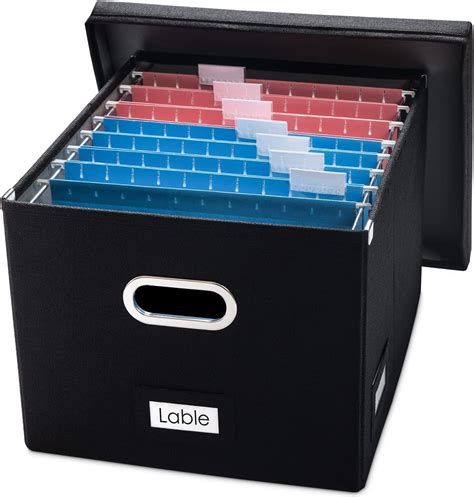Buy Prandom File Organizer Box Set Of 1 Collapsible Decorative Linen