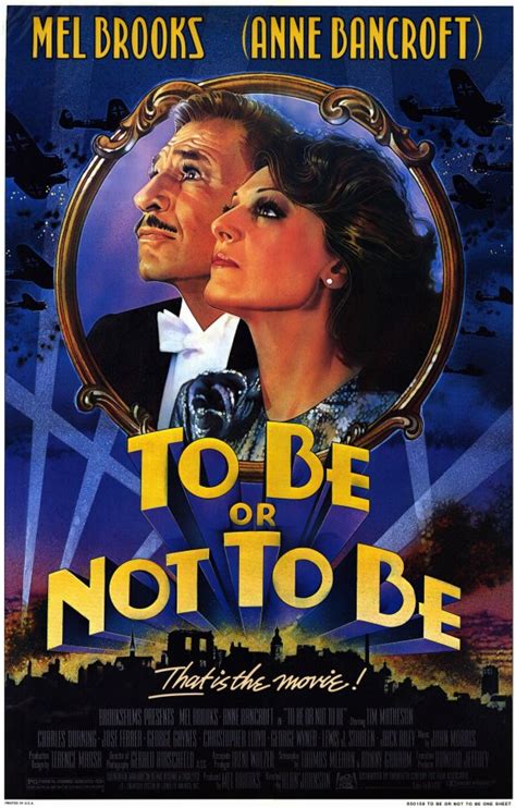 50 films: 1983 - To Be or Not to Be - Everything's swirling