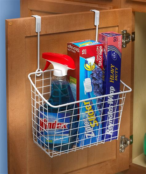 Optimizing your kitchen with cabinet drawer organizers does wonders for efficiency. Large Over the Cabinet Door Organizer | Door organizer ...