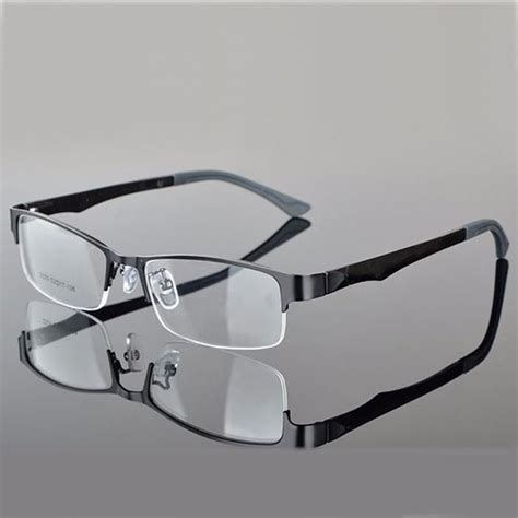 Reven Jate Half Rimless Eyeglasses Frame Optical Prescription Semi Rim Fuzweb Half Rim Glasses