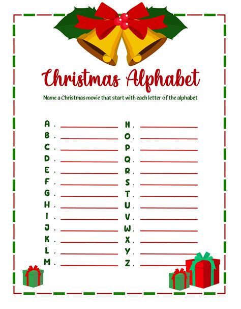 4 Best Free Printable Christmas Games Adults Pdf For Free At Printablee