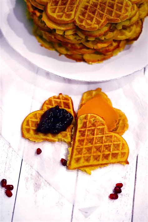 Norwegian Waffles Are Heart Shaped And Flavored With Cardamom Theyre