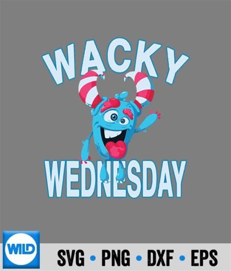 Wacky Wednesday Svg Wacky Wednesday For Mismatch Day Funny Svg Wildsvg