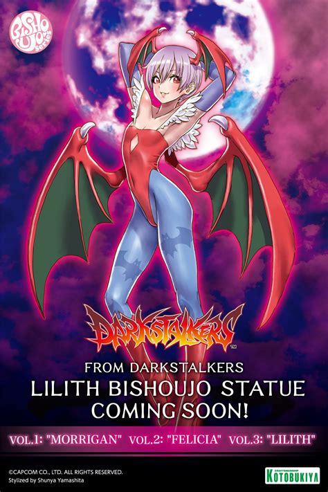 Darkstalkers Lilith Aensland Bishoujo Figure Preview Solaris Japan