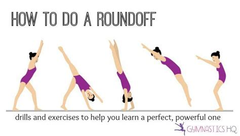 Exercises To Improve Your Roundoff Gymnastics Workout Cheerleading Workouts Gymnastics For