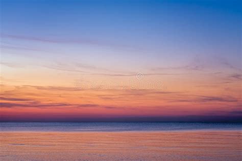 Soft And Warm Sunset Sky Overlay Stock Image Image Of Magenta