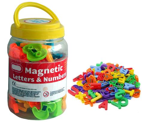 Buy 78 Magnetic Fridge Letters Numbers And Symbols In A Tub Great Way