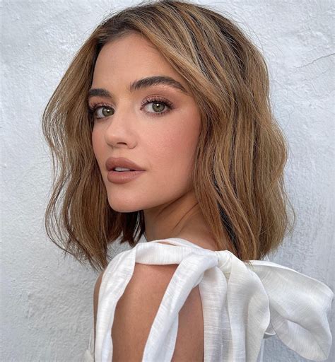the butter blonde hair color trend got lucy hale s stamp of approval