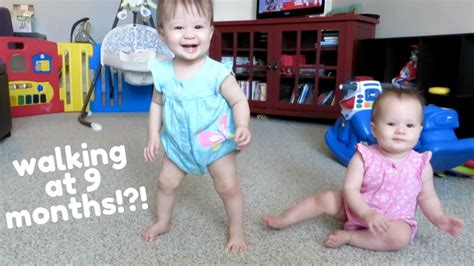 How Babies Learn To Crawl Walk Feat Our Cute Twins Youtube