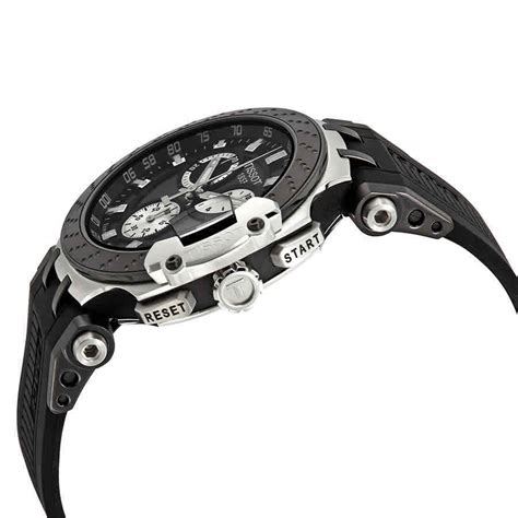 tissot t race chronograph quartz black dial men s watch t115 417 27 061 00 7611608286845 ebay