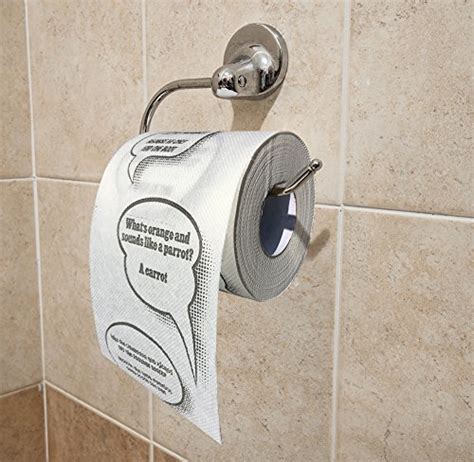 Ideas In Life Joke Toilet Paper Novelty Funny Gag Gift Bathroom Paper Roll Jokes On Every