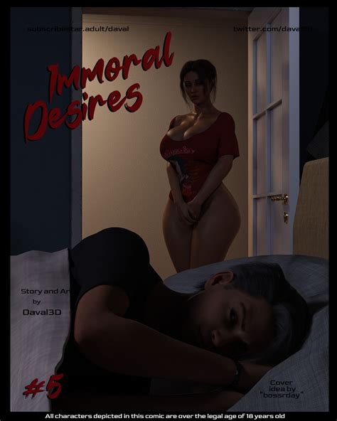Daval D Immoral Desires Ongoing Extras Hentai Image