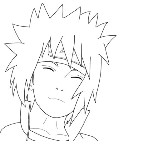 Young Minato Lineart By Tobeyd On Deviantart