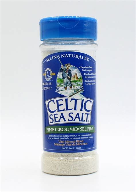 Fine Ground Shaker Celtic Sea Salt 227 G à Domicile Cornershop By