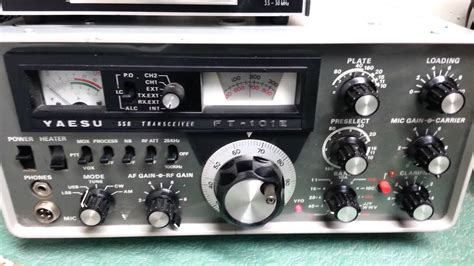 Yaesu Ft 101e Youtube