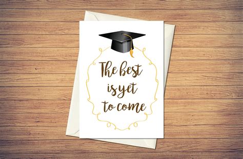 Graduation Card You Did It Congratulations Graduate With Etsy