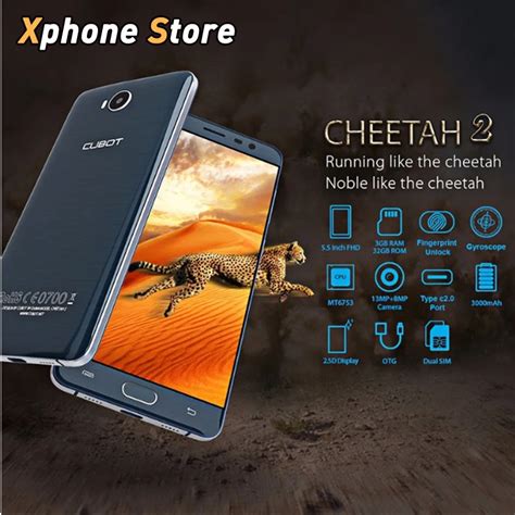 Cubot Cheetah Inch Android G Lte Cellphone Gb Ram Gb Rom Metal Body Mtk Octa