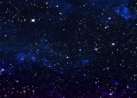 Fundo Galáxia Galáxia Noite Estrelada Céu Noite Escura Fundo Estrela