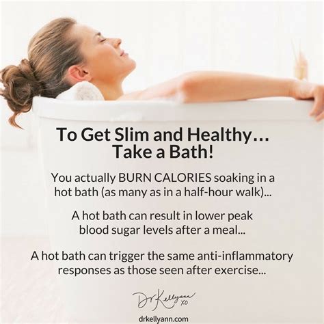 To Get Slim And Healthy Take A Bath Hot Bath Benefits Bath