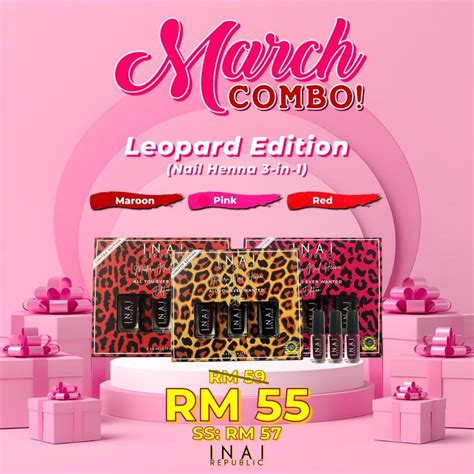 Inai Republic 3in1 Chocolate And Leopard Edition Health And Beauty