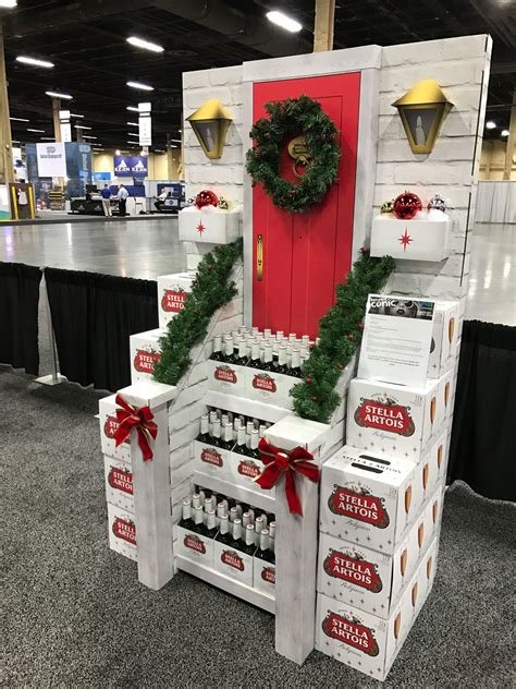 Stella Artois Christmas Free Standing Unit Looking To Get Noticed