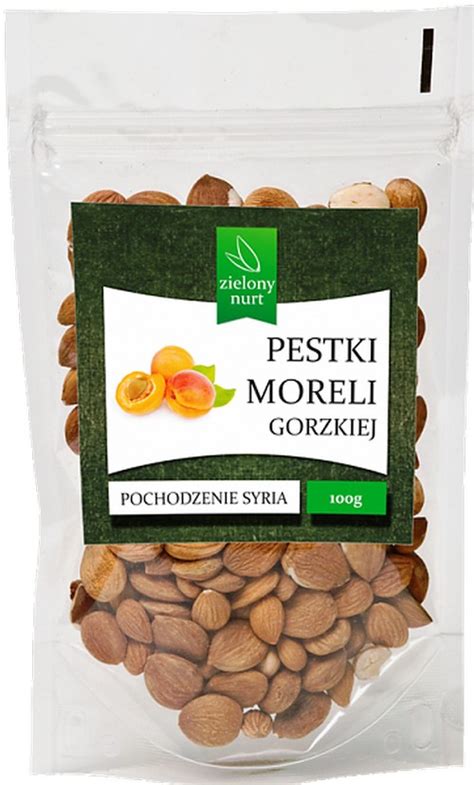Pestki moreli gorzkiej Zielony Nurt - sklep Bee.pl