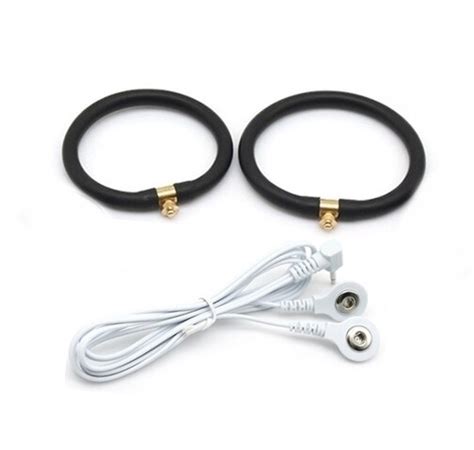 Estim Electro Stim Cock Ring Set Moodtime