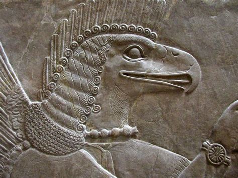 Bd436 Babylonian Bird God New York Metropolitan Museum Of Flickr