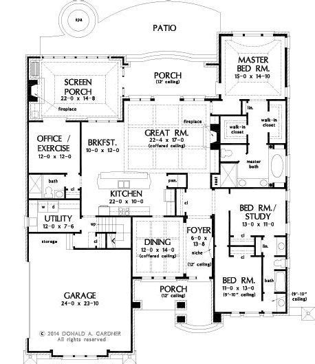 Designer Dream Homes First Floor Plan House Floor Plans House