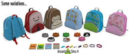 Around The Sims 4 Custom Content Download Handbag Clutter