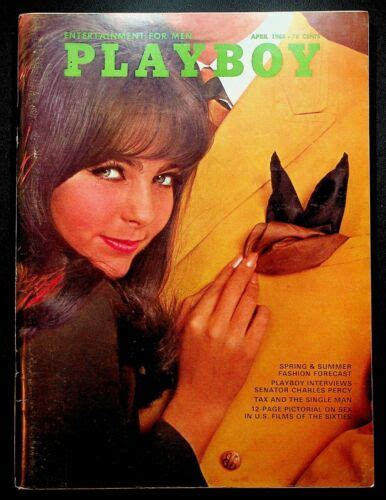 Playboy Magazine April NICE Los Angeles Centerfold Gaye Rennie Fashion EBay