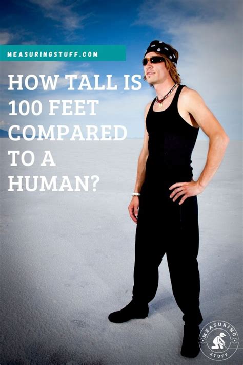 How Tall Is 100 Feet Compared To A Human Measuring Stuff