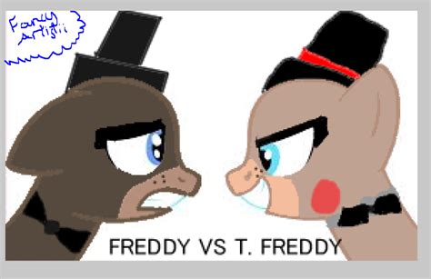 Freddy Vs Toy Freddy By Fancyartistii On Deviantart