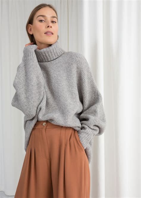 And Other Stories Oversized Turtleneck Sweater