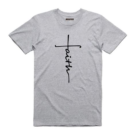 Faith Cross Shirt Cross T Shirt Christian Graphic Tees Faith Etsy