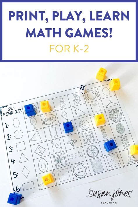 Math For First Graders Games