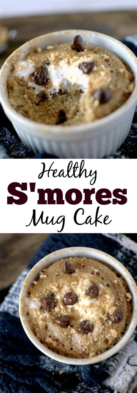 Made In 2 Minutes Healthier Smores Mug Cake