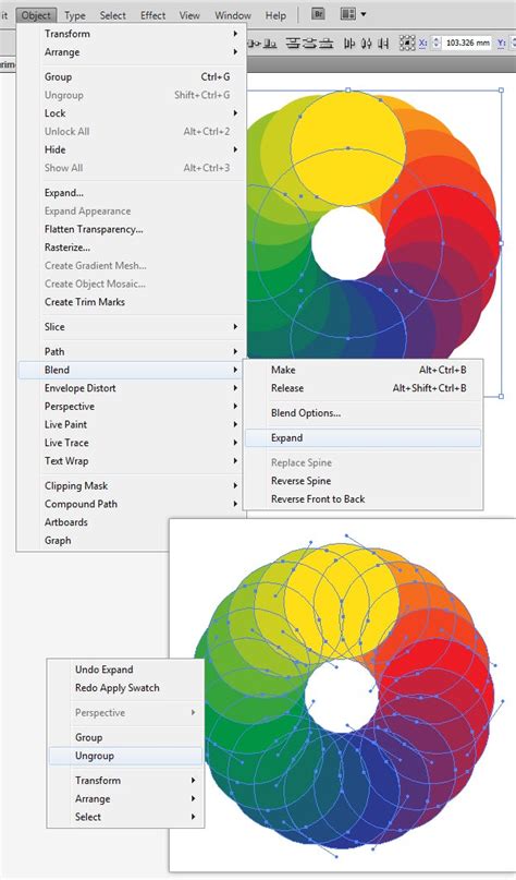 Create Abstract Shapes Using Illustrator Blend Modes