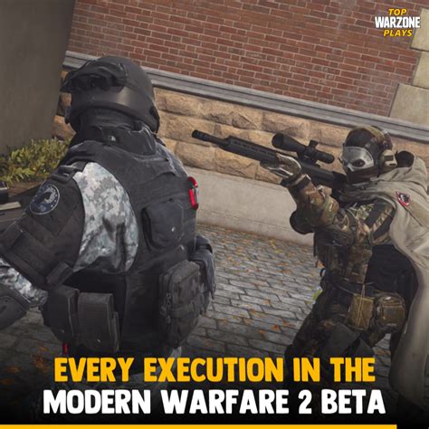 Every Execution In The Modern Warfare 2 Beta Every Execution In The