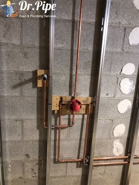 3 Piece Plumbing Rough In For A Washroom Recent Project With Photos