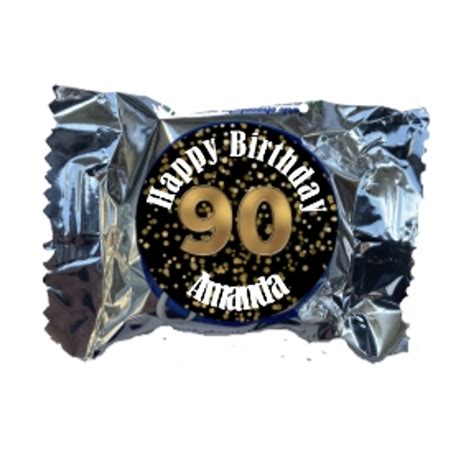 90th Birthday Candy Bar Wrappers 90th Birthday Party Favors